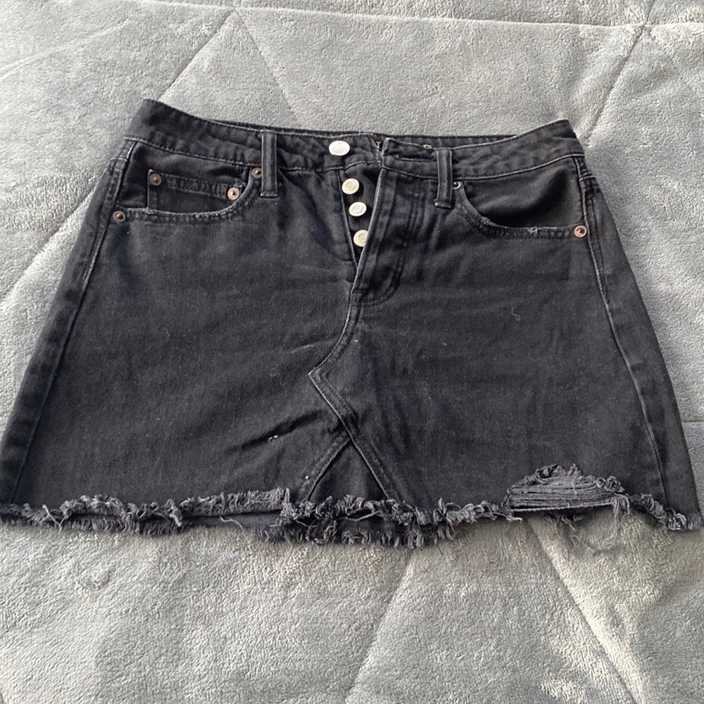 Black Jean skirt from American eagle